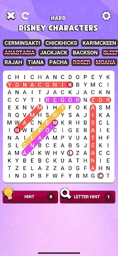 Скриншот 3 — Word Search - Word Puzzle Game