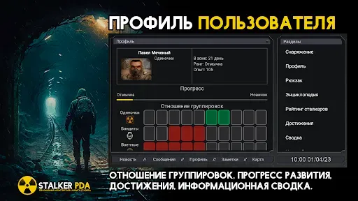 Скриншот 3 — Сталкерский ПДА