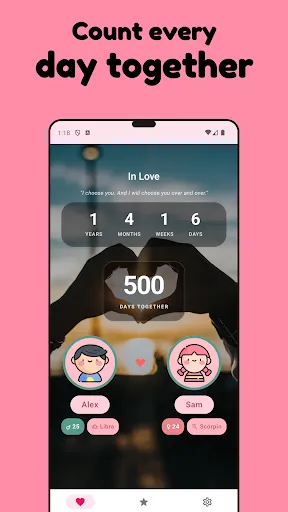 Скриншот 8 — My Love: In Love Days Counter