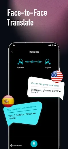 Скриншот 2 — BitDynamic : AI Live Translate
