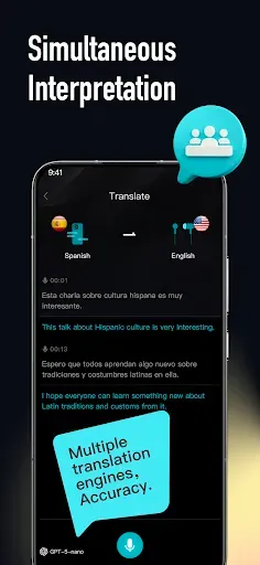 Скриншот 8 — BitDynamic : AI Live Translate