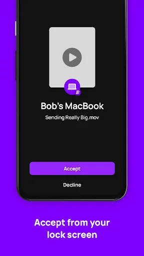Скриншот 4 — Blip (File Transfer)