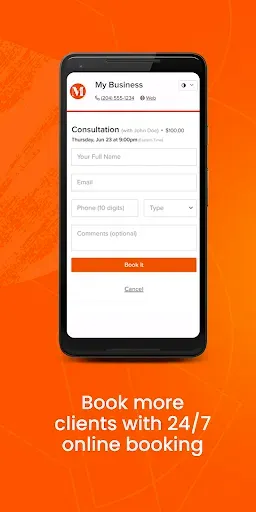 Скриншот 2 — Bookedin for Business