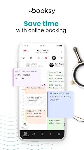 Скриншот 1 — Booksy Biz: For Businesses