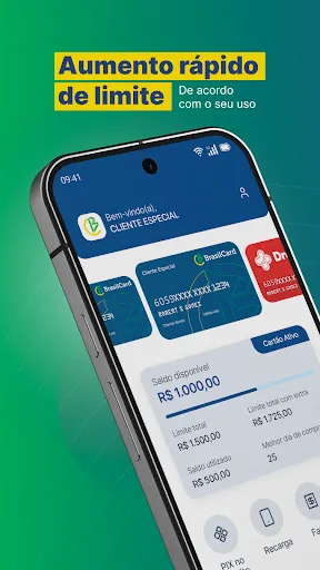 Скриншот 1 — BrasilCard Cliente