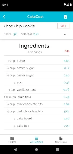 Скриншот 3 — CakeCost