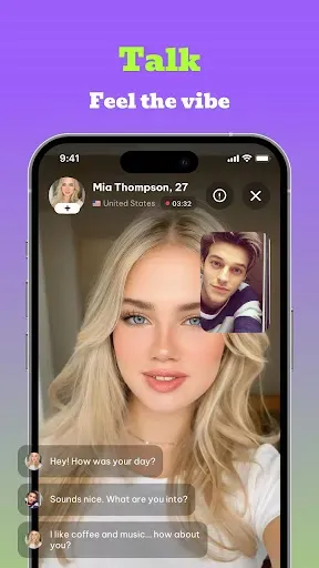 Скриншот 1 — Cata: Live Chat, Online Call