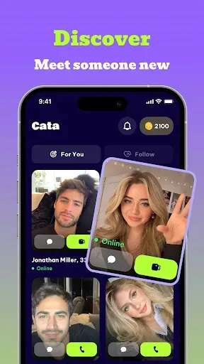 Скриншот 3 — Cata: Live Chat, Online Call