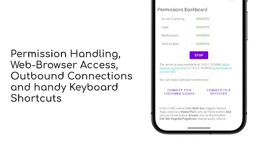 Скриншот 3 — droidVNC-NG VNC Server