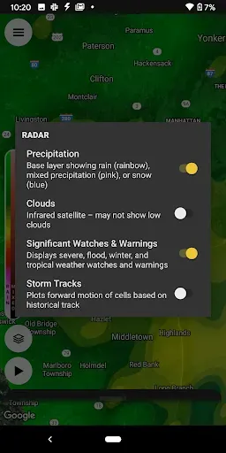 Скриншот 6 — StormWatch+