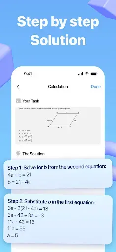 Скриншот 3 — Geometry Solver: Trigonometry