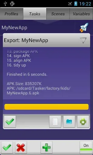 Скриншот 4 — Tasker App Factory