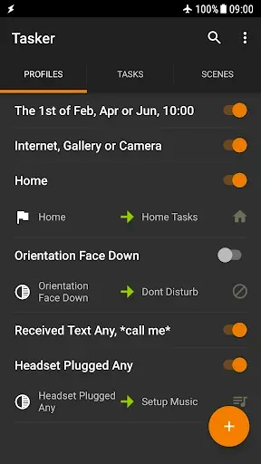 Скриншот 8 — Tasker