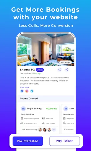 Скриншот 2 — RentOk PG Hostel Flat Manager