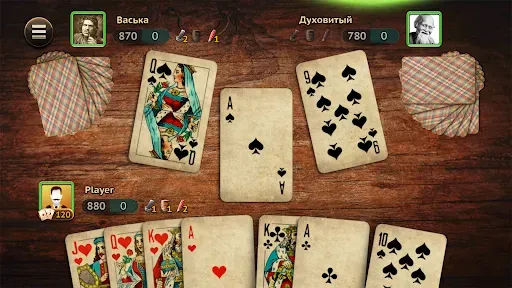 Скриншот 4 — Тысяча карточная игра (1000)