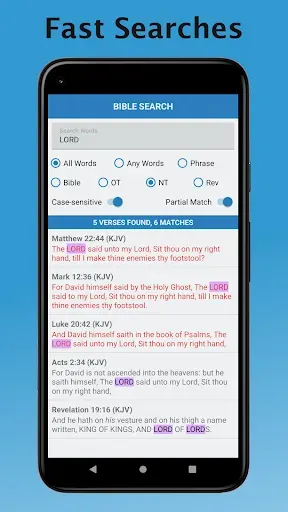 Скриншот 2 — e-Sword: Bible Study to Go