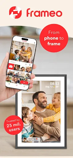 Скриншот 1 — Frameo: Share to photo frames