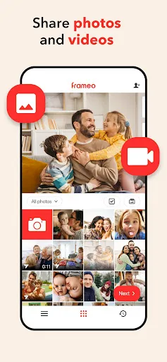Скриншот 2 — Frameo: Share to photo frames