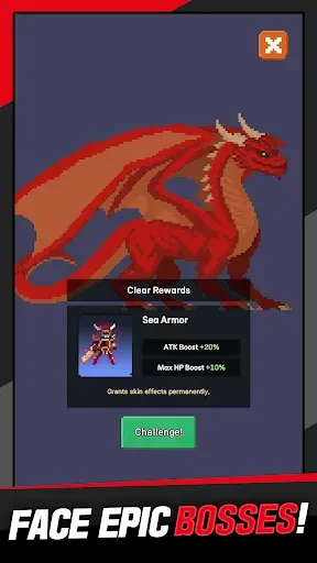 Скриншот 4 — Banecraft : Idle RPG