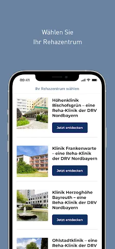 Скриншот 2 — Reha-Kliniken DRV Nordbayern