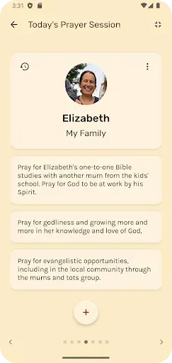 Скриншот 1 — PrayerMate