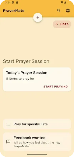 Скриншот 4 — PrayerMate