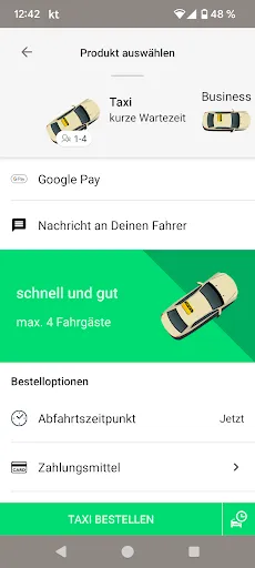 Скриншот 2 — Taxi Deutschland