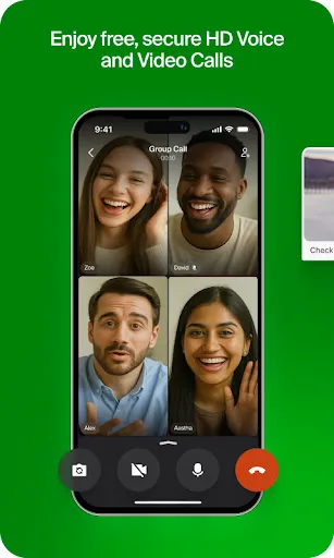 Скриншот 1 — GoChat Messenger: Video Calls
