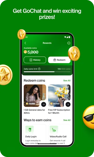 Скриншот 5 — GoChat Messenger: Video Calls