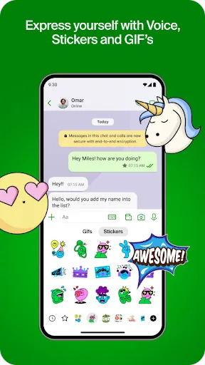 Скриншот 7 — GoChat Messenger: Video Calls