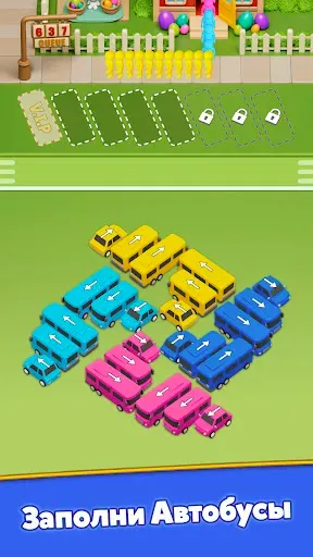 Скриншот 3 — Bus Craze – Дорожная Пробка
