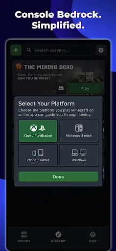 Скриншот 1 — Bedrock Online