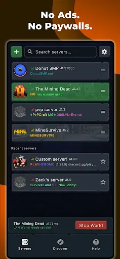 Скриншот 3 — Bedrock Online