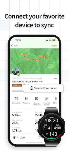 Скриншот 5 — Hikingbook: Hike, Bike & Run