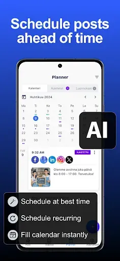 Скриншот 2 — Hookle: Social Media Manager