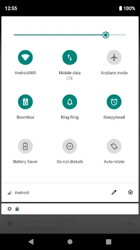 Скриншот 1 — Volume Notification