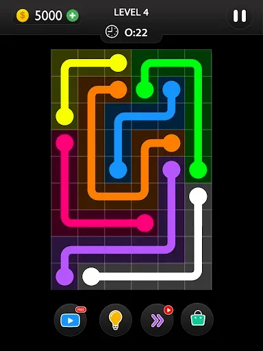 Скриншот 8 — Dot Knot - Line & Color Puzzle