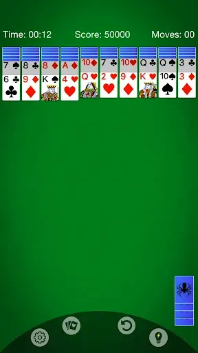 Скриншот 1 — Spider Solitaire -  Cards Game
