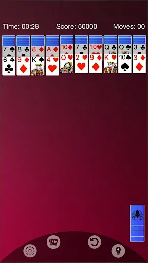 Скриншот 2 — Spider Solitaire -  Cards Game