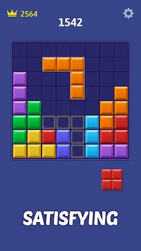Скриншот 1 — X Block - Brain Puzzle Game