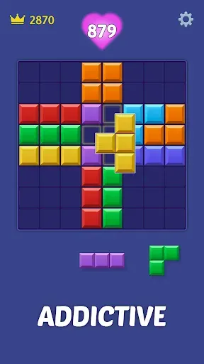 Скриншот 2 — X Block - Brain Puzzle Game