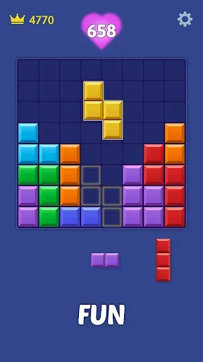 Скриншот 4 — X Block - Brain Puzzle Game