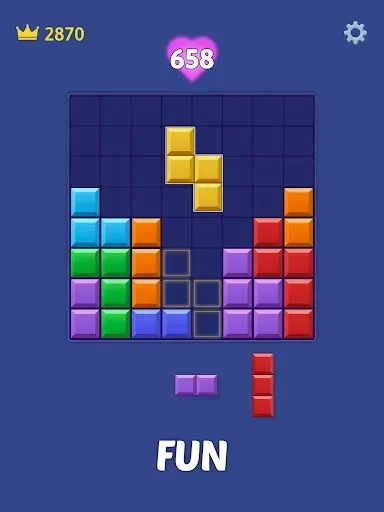 Скриншот 8 — X Block - Brain Puzzle Game