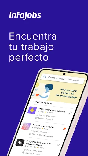 Скриншот 1 — InfoJobs: Trabajo, Empleo y CV