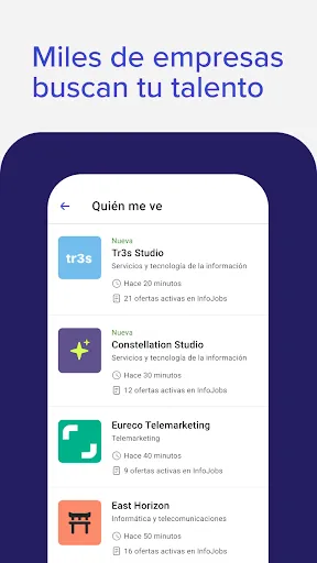 Скриншот 5 — InfoJobs: Trabajo, Empleo y CV