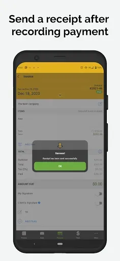 Скриншот 4 — Invoice Maker | Bill clients |