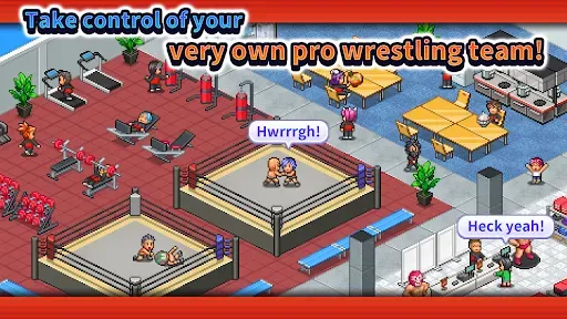 Скриншот 1 — Pro Wrestler Story