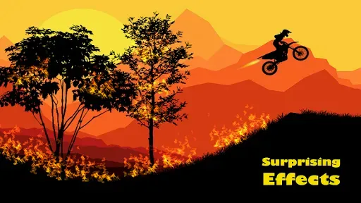 Скриншот 5 — Sunset Bike Racer - Motocross