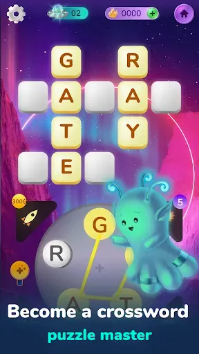 Скриншот 1 — Wordly Crossword Puzzle Game