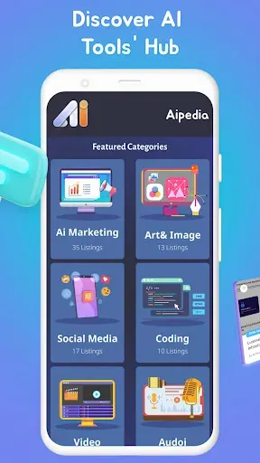 Скриншот 3 — AiPedia: AI Productivity Hub